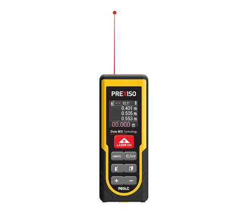 מד טווח לייזר צבעוני 60 מטר PREXISO P-60LC