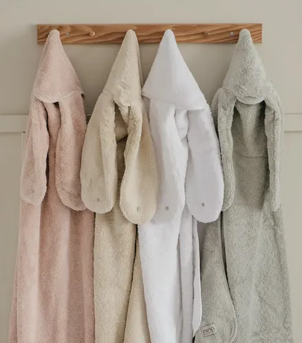 מגבת קפוצ’ון דה לקס נקשרת  White