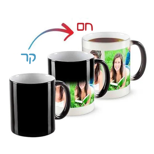 הדפסת תמונה על ספל הפלא
