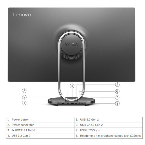 מחשב AIO Yoga 9 32IRH8 - F0HJ003LIV Lenovo 