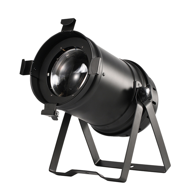 גוף  פאר לד 64  200w  PAR64 LED COB WW 3000K זום חשמלי PROLINE ZOOMPAR 200