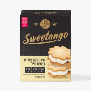 אינסטנט פודינג וניל ללא סוכר סוויטאנגו 50 גרם