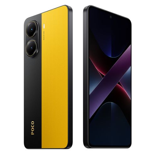 סמארטפון POCO X7 Pro 5G גרסה 12GB+512GB בצבע צהוב