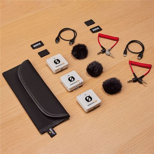 קיט מיקרופון אלחוטי RODE ME Dual Wireless Mic. System