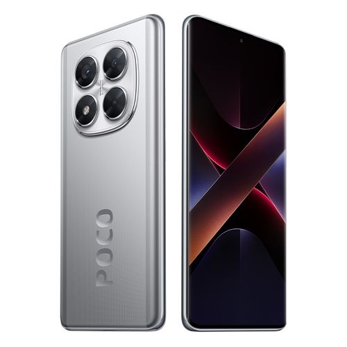 סמארטפון POCO X7 5G גרסה 12GB+512GB בצבע כסוף