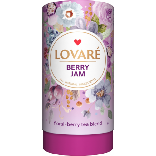 LOVARE - חליטת פירות ופרחים בניחוח פטל, דומדמניות ודובדבן 80 גרם (כשר)