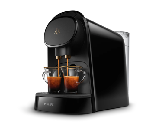‏מכונת אספרסו מזיגה כפולה Philips LOR LM-8012 - צבע שחור