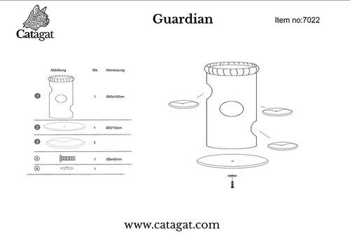  מתקן גירוד CATAGAT - Guardian 7022