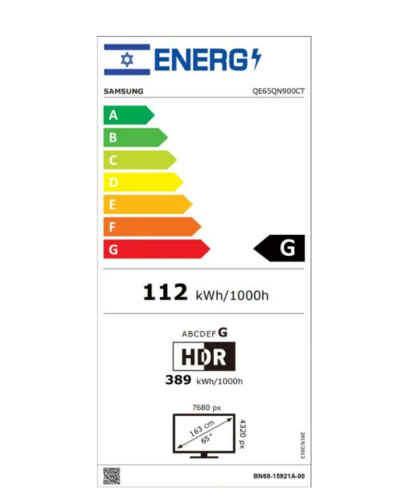 טלוויזיה סמסונג Samsung SmartTV NEO QLED 65