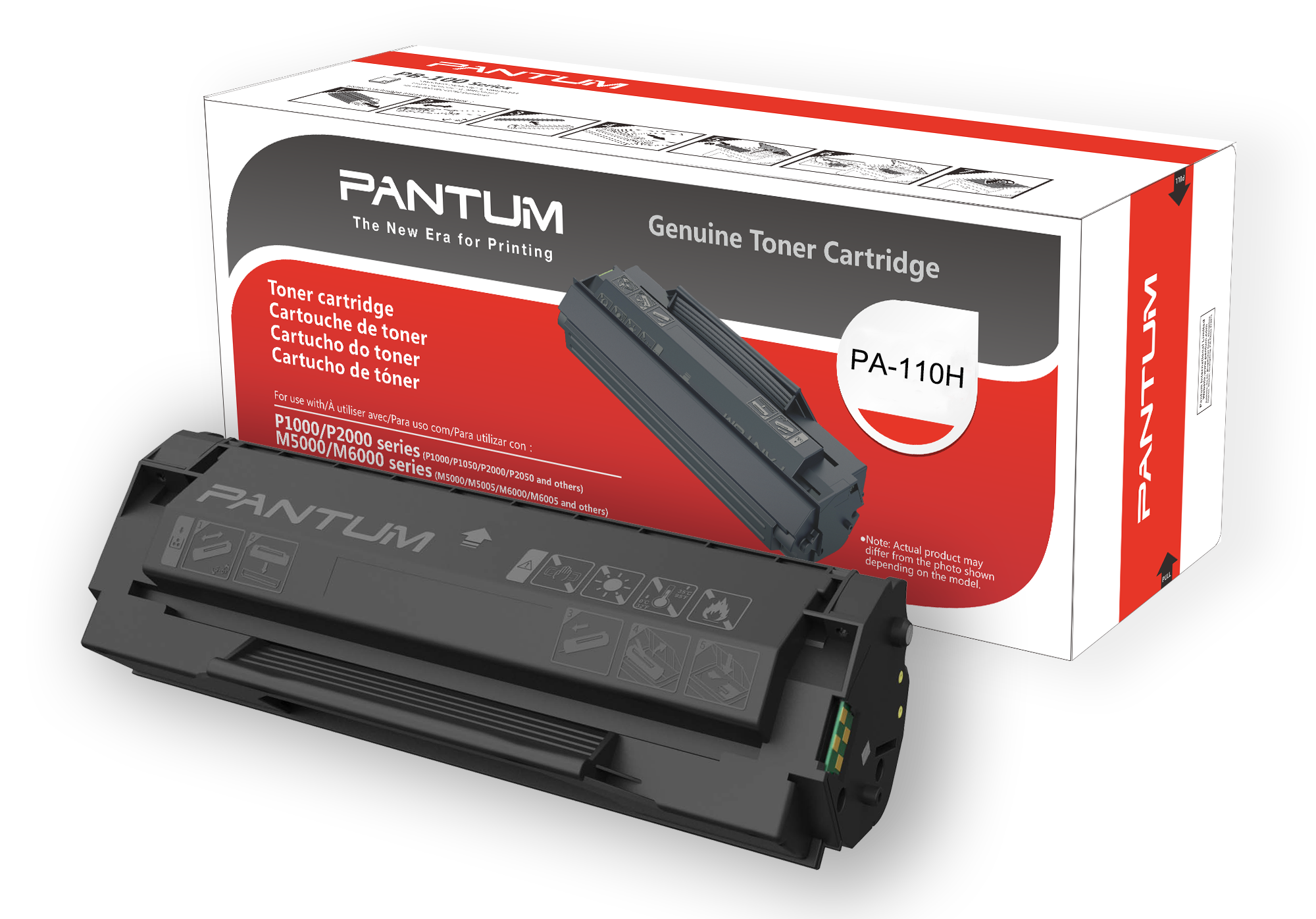 טונר שחור מקורי Pantum PA110H