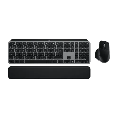 סט מקלדת ועכבר אלחוטי LOGITECH MX KEYS S COMBO FOR MAC 