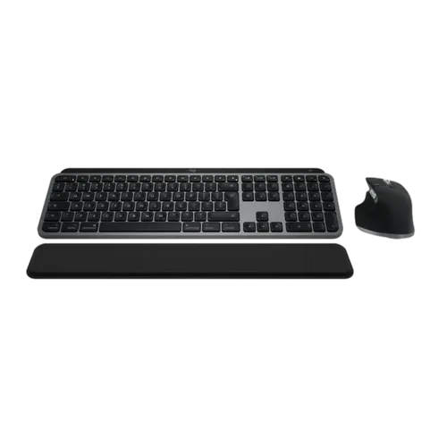 סט מקלדת ועכבר אלחוטי LOGITECH MX KEYS S COMBO FOR MAC 