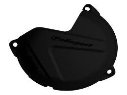 מגן מכסה מצמד פוליספורט קטמ שחור - POLISPORT CLUTCH COVER KTM 125 09-16