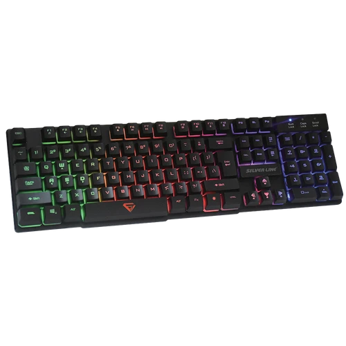 מקלדת גיימינג אורות Scorpius Silver Line