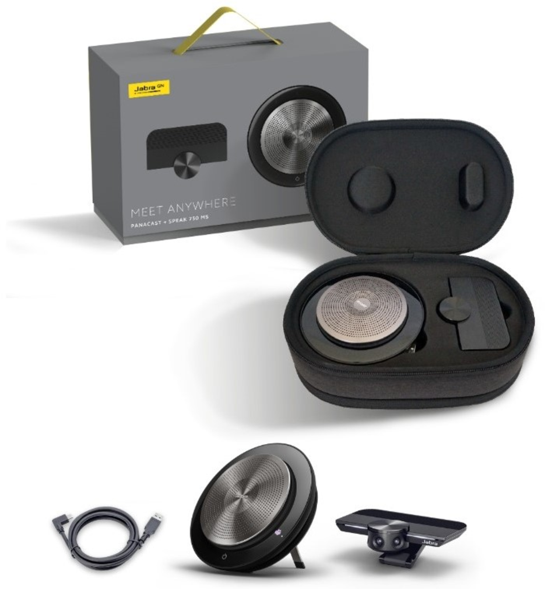 מערכת וידאו קונפרנס ניידת Jabra PanaCast Meet Anywhere