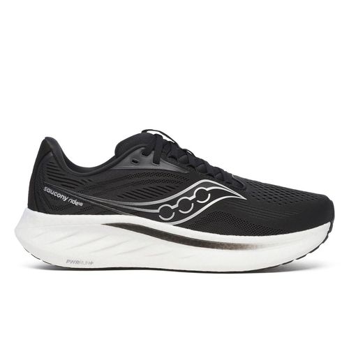 נעלי ריצה נשים RIDE 18 BLACK/WHITE WIDE