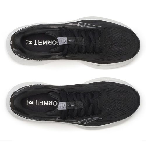 נעלי ריצה נשים RIDE 18 BLACK/WHITE WIDE