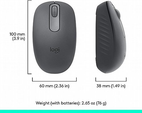 ‏עכבר ‏אלחוטי LogiTech M196 לוגיטק