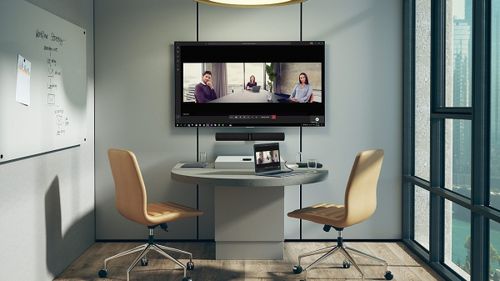 מערכת וידאו קונפרנס לחדר ישיבות JABRA PANACAST 50 4K
