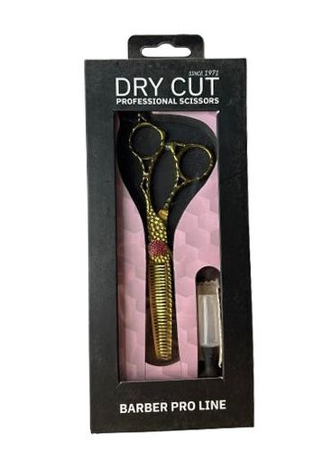 מספריים מקצועי לדילול DRY CUT צבע זהב