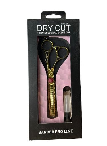 מספריים מקצועי לדילול DRY CUT צבע זהב
