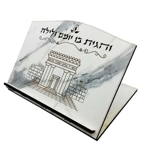 סטנד לספר תורה - דגם בית המקדש