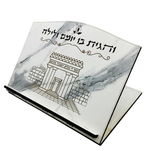 סטנד לספר תורה - דגם בית המקדש
