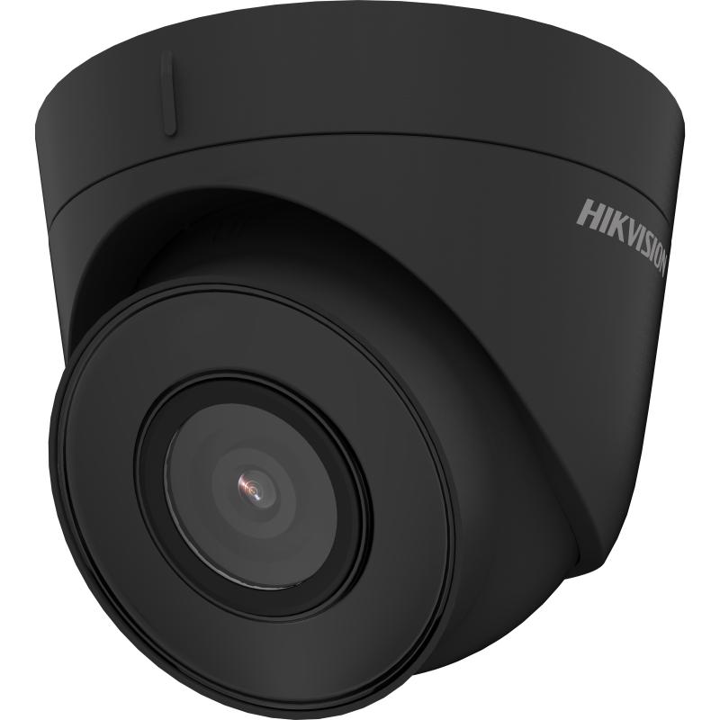 מצלמת טורט/כיפה IP 4MP דגם DS-2CD1343G2-I(2.8)BLA מבית HikVision צבע שחור יבואן רשמי