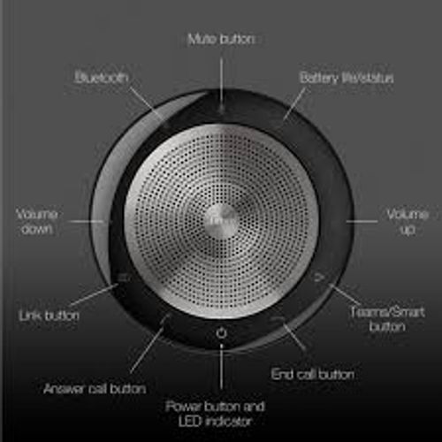 רמקול מיקרופון שולחני אלחוטי לחדרי ישיבות jabra speak 750 MS