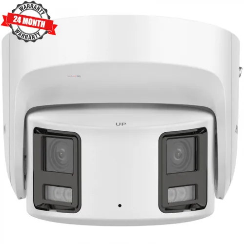 מצלמת כיפה פנורמית 8MP IP דגם DS-2CD2387G2P-LSU/SL מבית HikVision יבואן רשמי
