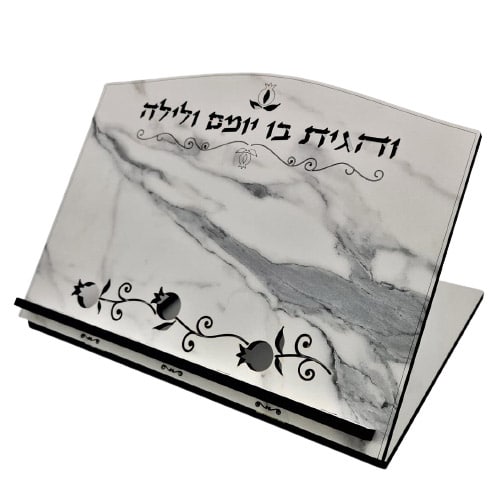 סטנד לספר תורה - דגם בית המקדש