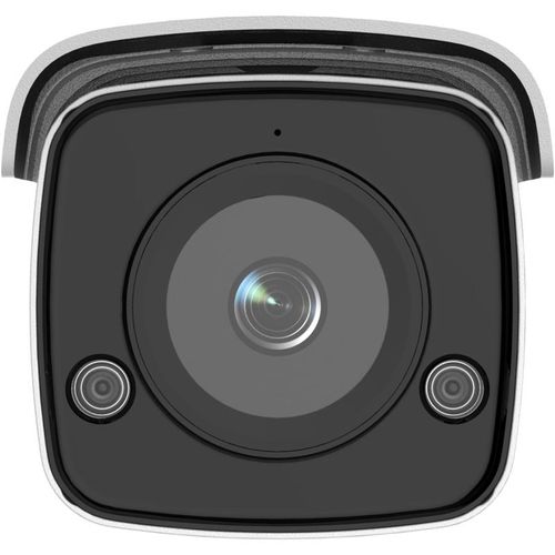מצלמת צינור Hikvision 4MP DS-2CD2T46G2-ISU/SL 2.8MM Acusense מגע יבש 1/1 , כניסה ויציאת אודיו , רמקול , מיקרופון עד 60 מ'