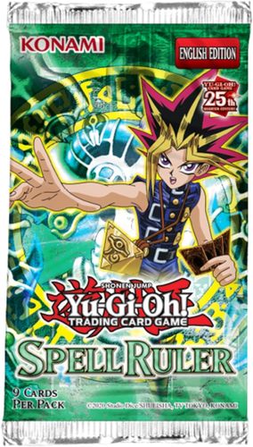 קלפי יו-גי-הו חבילת בוסטר Yu-Gi-Oh! TCG: Spell Ruler Booster Pack