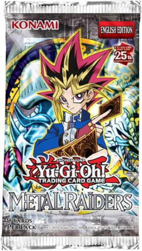 קלפי יו-גי-הו חבילת בוסטר Oh! TCG: Metal Raiders Booster Pack