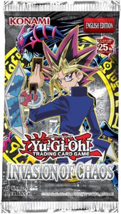 קלפי יו-גי-הו חבילת בוסטר Yu-Gi-Oh! TCG: Invasion of Chaos Booster Pack
