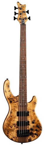 גיטרה בס דגם Edge Select 5 String Burled Poplar חברת Dean guitars