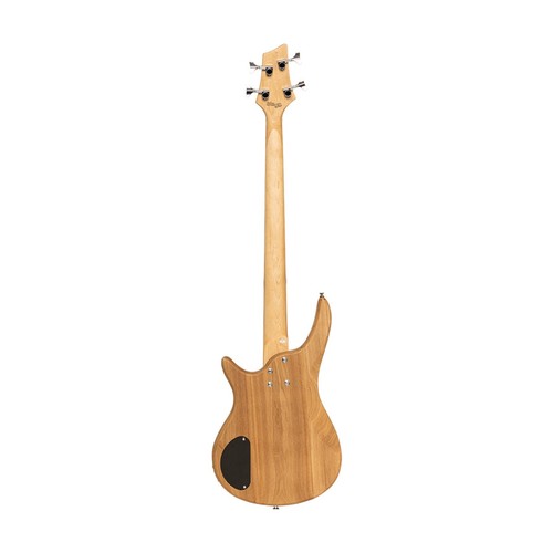 גיטרה בס Fusion דגם SBF-40 NAT FL ללא סריגים (Fretless) חברת Stagg