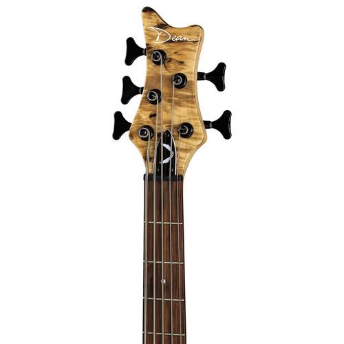 גיטרה בס דגם Edge Select 5 String Burled Poplar חברת Dean guitars