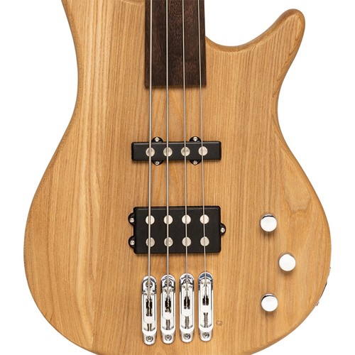 גיטרה בס Fusion דגם SBF-40 NAT FL ללא סריגים (Fretless) חברת Stagg