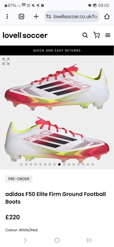 נעלי כדורגל מקצועיות ADIDAS F50 ELITE