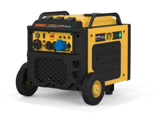 גנרטור בנזין / גז  שקט 8000W הפעלה חשמלית חד פאזי 17 כ''ס YFC8000ISED