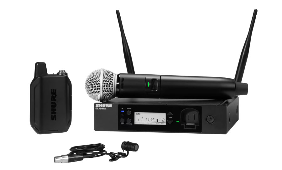 מיקרופון SM 58 אלחוטי ידני - ערכת GLXD124R+/85