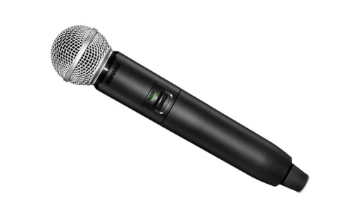 מיקרופון SM 58 אלחוטי ידני - ערכת GLXD124R+/85