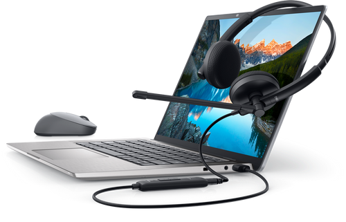 אוזניות ‏חוטיות Dell WH1022 Stereo Headset דל