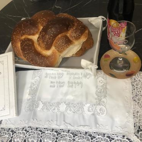 סט מהודר 3 חלקים לכבוד שבת
