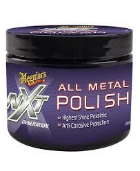 משחה לניקוי גלגלים / חלקי מתכת מגוויארס - MEGUIARS ALL METAL POLISH 