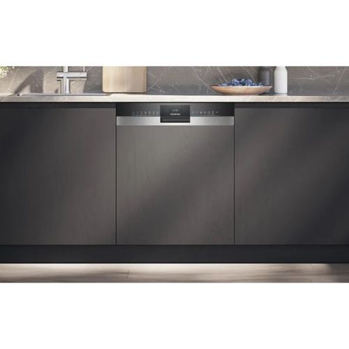 מדיח כלים רחב חצי אינטגרלי 14 מע' כלים Siemens SN53ES22CE iQ300 | גרמניה