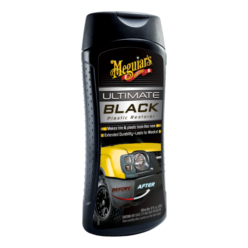 תכשיר לחידוש פלסטיק וגומי שחור מגוויארס  - MEGUIARS ULTIMATE BLACK PLASTIC RESTORE