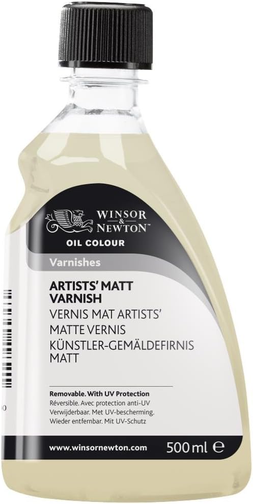 ורניש מאט לצבעי שמן (500 מ"ל) ARTISTS MATT VARNISH