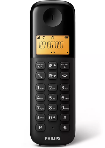 טלפון אלחוטי 3 שלוחות Philips Dectphone D1603B/01 זמין במלאי אספקה מהירה יבואן רשמי